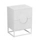 thumbnail image 4 of Velador Lumière 2 Cajones amplios moderno blanco, 4 of 7