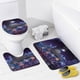 thumbnail image 4 of Set De Baño El Príncipe Dragón 4 Piezas Cortina De Ducha Con Alfombras Impermeable, 4 of 6