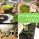 thumbnail image 4 of Rocas de musgo artificiales Giftmeet, 30 piezas, espuma verde, 5 x 3 cm, 4 of 6