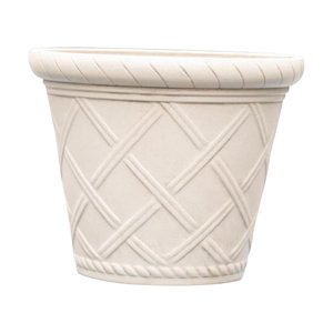 Ioensy - Maceta De Resina Con Patrón Romano, Productos De Jardín Para Jardín Al Aire Libre De 9 Pulgadas
