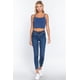 thumbnail image 4 of Top De Sostén CC Clothing Azul Medianoche L, 4 of 5