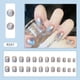thumbnail image 1 of Uñas postizas europeas, uñas postizas con acabado UV, brillantes, cobertura total, uñas postizas artificiales, uñas para mujer, 1 of 5