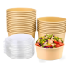 thumbnail image 1 of Envase bowl polipapel kraft 1000cc con tapa 100 unidades #2, 1 of 3