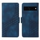 thumbnail image 1 of Carcasa FOXDOCK Google Pixel 7 Pro de cuero PU, diseño acolchado clásico, protección contra caídas y rayones, 1 of 5