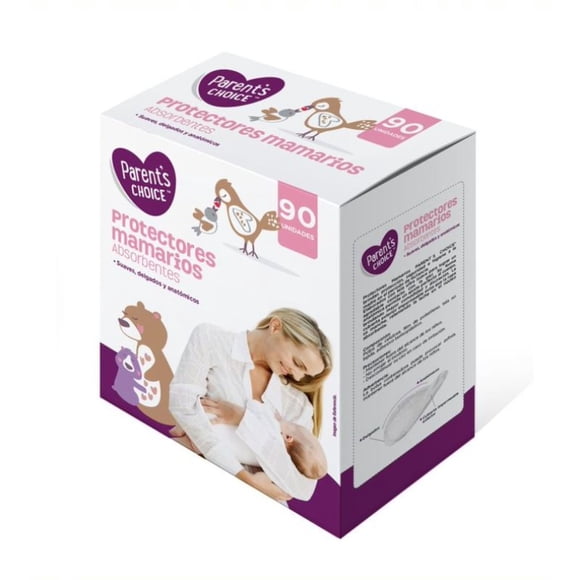 Protectores Mamarios Absorbentes, 90 Un