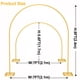 thumbnail image 3 of Arco de Fondo MsMk 213 cm x 244 cm – Alta Resistencia para Bodas, 3 of 7
