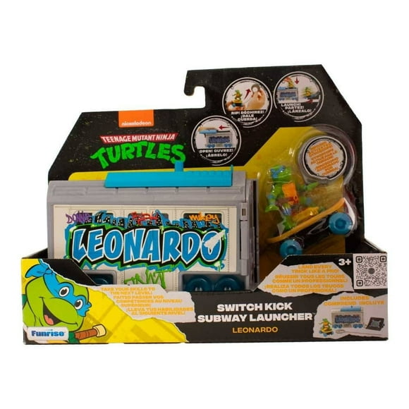 Lanzador Nickelodeon Teenage Mutant Ninja Turtles de Vehículo Leonardo Multicolor