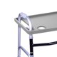 thumbnail image 5 of Bandeja vertical Walker con forma de piedra azul con soportes para andador plegable, 5 of 7