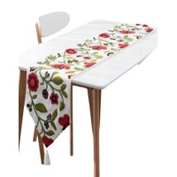 Todo Para El Hogar - Camino De Mesa Bordado Elegante 33 X 180Cm