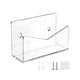thumbnail image 2 of Soporte para correo, clasificador de correo, estante de almacenamiento acrílico, estante para sobres de escritorio portátil, archivador para cuadernos transparente, 2 of 5