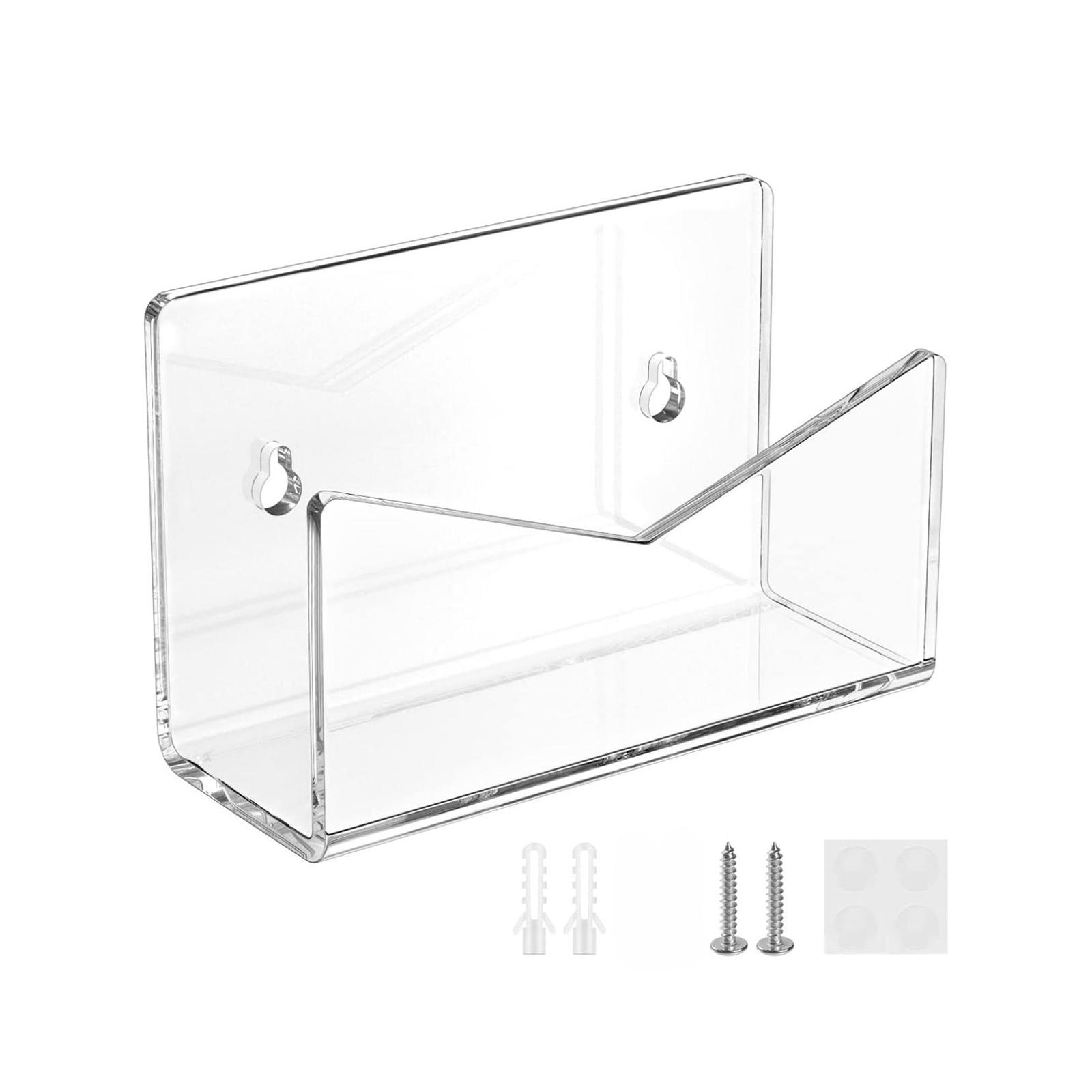 Bothyi - Estante De Almacenamiento Organizador De Correo, Estante Para Sobres De Escritorio Para Escuela, Estudiante Y Profesor, Transparente