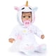 thumbnail image 4 of Muñeca Bebé Bayer 38 cm Unicornio Cuerpo Suave – Nueva, 4 of 6
