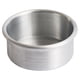 thumbnail image 1 of Molde redondo para pastel Winco de aluminio, 10 cm x 5 cm, 1 of 1