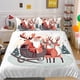 thumbnail image 1 of Christmas Gifts Santa Claus Reindeer Teen Quilt Duvet Cover Set Bedspread3-Piece Bedding Set, 1 of 5