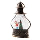 thumbnail image 1 of Bolas de nieve navideñas con forma de farol, bola de nieve cilíndrica con purpurina, bolas de nieve navideñas de bronce, linterna con decoración de muñeco de nieve y árbol de Navidad., 1 of 5