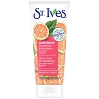Exfoliante Facial St. Ives, Aclarador De Piel Rosa, Limón Y Mandarina, 180 Ml
