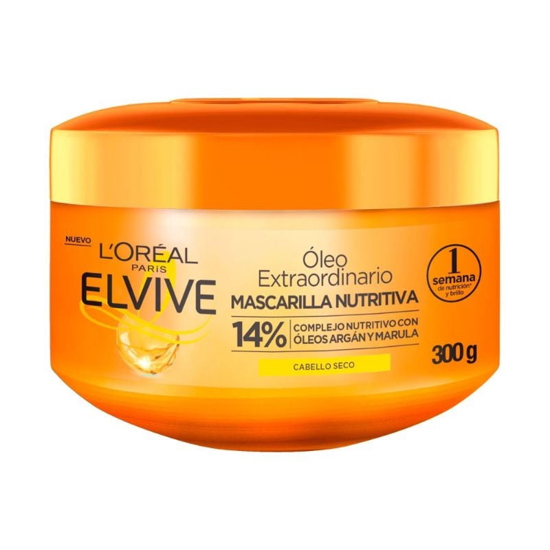 Loreal - Crema De Tratamiento Elvive Óleo Ext Univ 300 Ml