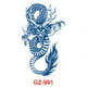 thumbnail image 1 of Semi Permanent Lotus Tattoos Body Art Totem Waterproof Temporary Tattoo Sticker For Women Men, 1 of 3