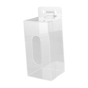 Magideal - Dispensador De Guantes Acrílicos De Guante Desprendimiento De Guantes Transparentes Monta De Pared O Estante De Guantera De Mesa Para Múnis De Cabello 1 Cuadrícula