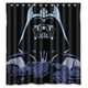 thumbnail image 1 of Cortina de ducha de Star Wars, juego de cortina de baño con ganchos, tamaño 66 x 72 pulgadas, 1 of 3