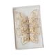 thumbnail image 4 of 3 Mariposas Colgantes Con Purpurina, Decoraciones Navide?as Con Mariposas Doradas, 4 of 5