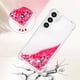 thumbnail image 3 of Funda Para Samsung Galaxy S24 Con Brillo Líquido, Protección Completa Y Soporte De Anillo Giratorio, 3 of 4