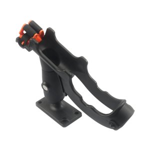 Magideal - Soporte Para Caña De Pescar Para Barco, Montaje Lateral En Cubierta, Rotación De 360 Grados, Accesorios, Montaje Universal, Base, Soporte Para Caña