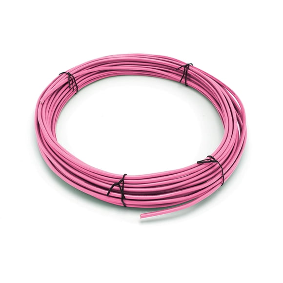 Cable THE CIMPLE CO 14 AWG de cobre sólido de 3 m color rosa