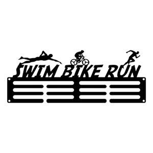 Bothyi - Organizador De Pared Para Medallas, Colgador De Medallas De Carrera Montado En La Pared De Hierro, Exhibición Para Fútbol, Estilo A