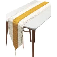 Todo Para El Hogar - Camino De Mesa 30 X 180Cm Amarillo