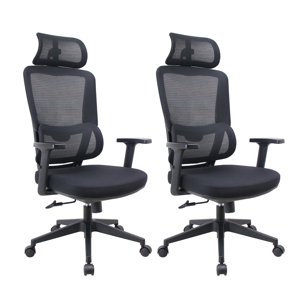 2 Sillas Escritorio Oficina Ergonómica Ergotech Levo