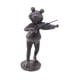 thumbnail image 3 of Estatua De Rana De Jardín Que Toca El Violín, Escultura De Animal De Resina Para Escritorio De Porche, 3 of 5