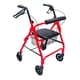 thumbnail image 1 of Andador Adulto Ortopédico Plegable C/ruedas Frenos Asiento, 1 of 3