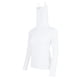 thumbnail image 5 of elástico protector de la erupción de la camiseta de enfriamiento del golf de las mujeres con la máscara anti-UL blanca l, 5 of 5