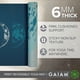 thumbnail image 3 of Esterilla de yoga Gaiam Premium Print reversible extragruesa de 6 mm, 3 of 7
