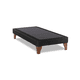 thumbnail image 3 of Base Elegante Cama Europea 1.5 Plaza 105x190 Cm Negro Linio, 3 of 3