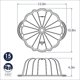 thumbnail image 3 of Aniversario de la colección Platinum de Bundt Pan Nordic Ware, 3 of 3
