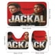 thumbnail image 3 of El día del chacal-theme 4-Piece Shower Curtain Set with Rugs, Waterproof Bathroom Decor Set Includes Bath Mat, U-Shaped Rug, Toilet Lid Cover and Curtain with Hooks, 3 of 6