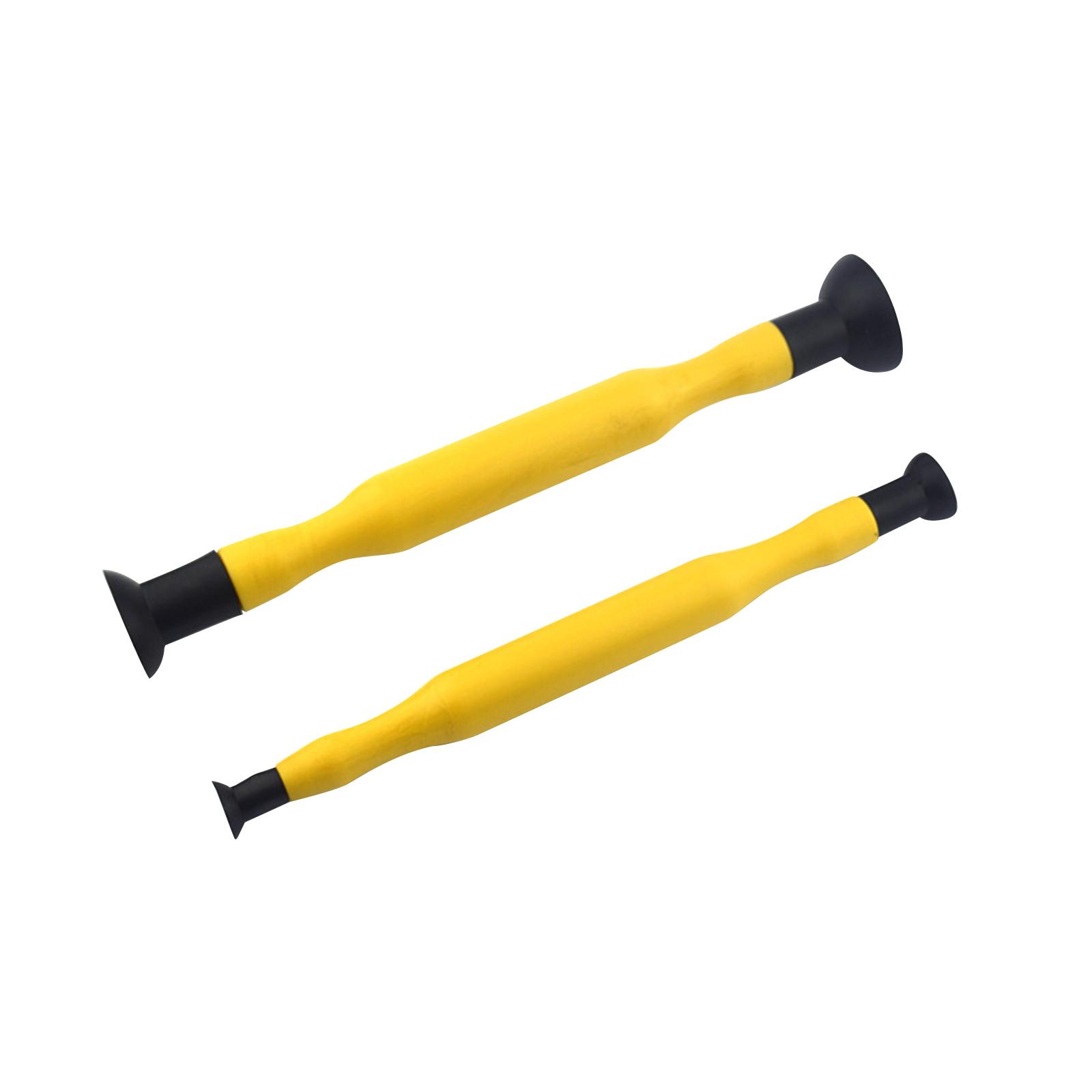 Ioensy - Varilla De Lapeado De Válvulas, Válvulas De Motor, Herramienta De Pulido De Polvo Para Coche, Motocicleta, Amarillo