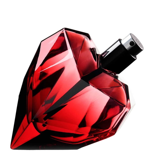 Diesel Loverdose Red Kiss Eau de Parfum Spray para Mujer, 1,7 oz