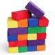 thumbnail image 1 of Juego de bloques de construcción Plush Blocks, 24 unidades, para niños, con funda blanda, 1 of 9