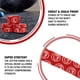 thumbnail image 4 of Thumb Wraps WOD Nation para levantamiento de pesas, resistente al sudor, color rojo, 24 x 7 m, 4 of 8