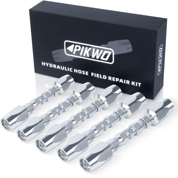 Kit de reparación de mangueras hidráulicas Pikwo 1/4" 3/8" 1/2" 5 unidades reutilizables