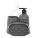 thumbnail image 2 of Set De Baño De 3 Piezas Propileno 5Five gris Tamano Unico, 2 of 2