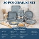 thumbnail image 2 of Set de utensilios de cocina Granitestone Ceraluxe, 20 piezas, antiadherentes, 2 of 9