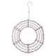 thumbnail image 2 of 26cm Marco De Guirnalda De Alambre De Hierro Suculento Macetero Planta 26cm Forma Redonda, 2 of 4