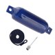 thumbnail image 2 of Guardabarros Redondo Con Pasador Inflable, Boya De Natación Para Bote Peque?o, Yate De Pesca, Azul Con Cuerda Negra, 2 of 5