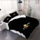 thumbnail image 1 of 3pcs Fleur-de-lis Poster Duvet Cover Set - Duvet Cover Set with Pillowcase Suitable for All Seasons, 1 of 1