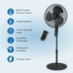 thumbnail image 2 of Ventilador de pedestal Lasko S16612 oscilante de 4 velocidades con control remoto de 16 pulgadas, 2 of 3