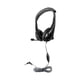 thumbnail image 1 of Auriculares para el aula Hamilton Buhl Motiv8 de tamaño mediano, negros, 1 of 5